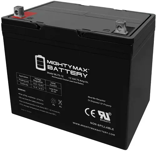Mighty Max Battery 12V 75Ah SLA Battery