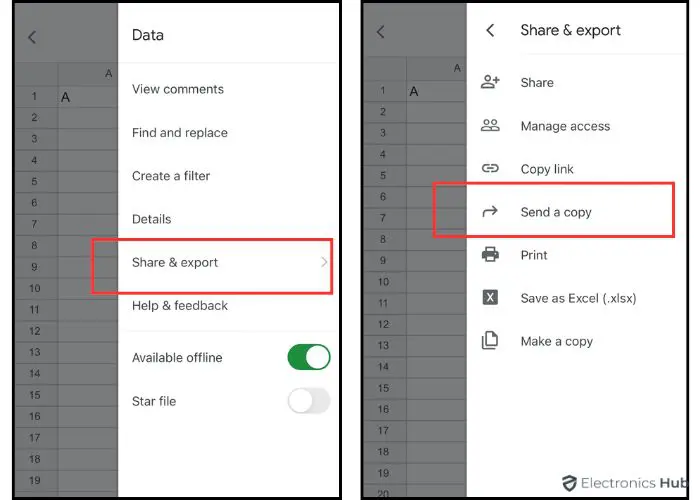 Send a copy-Googlesheet to pdf